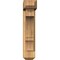 Ekena Millwork Balboa Craftsman Smooth Bracket w/ Offset Brace, Western Red Cedar, 5 1/2"W x 18"D x 26"H BKT0604X18X26BOA04SWR - alternate 3